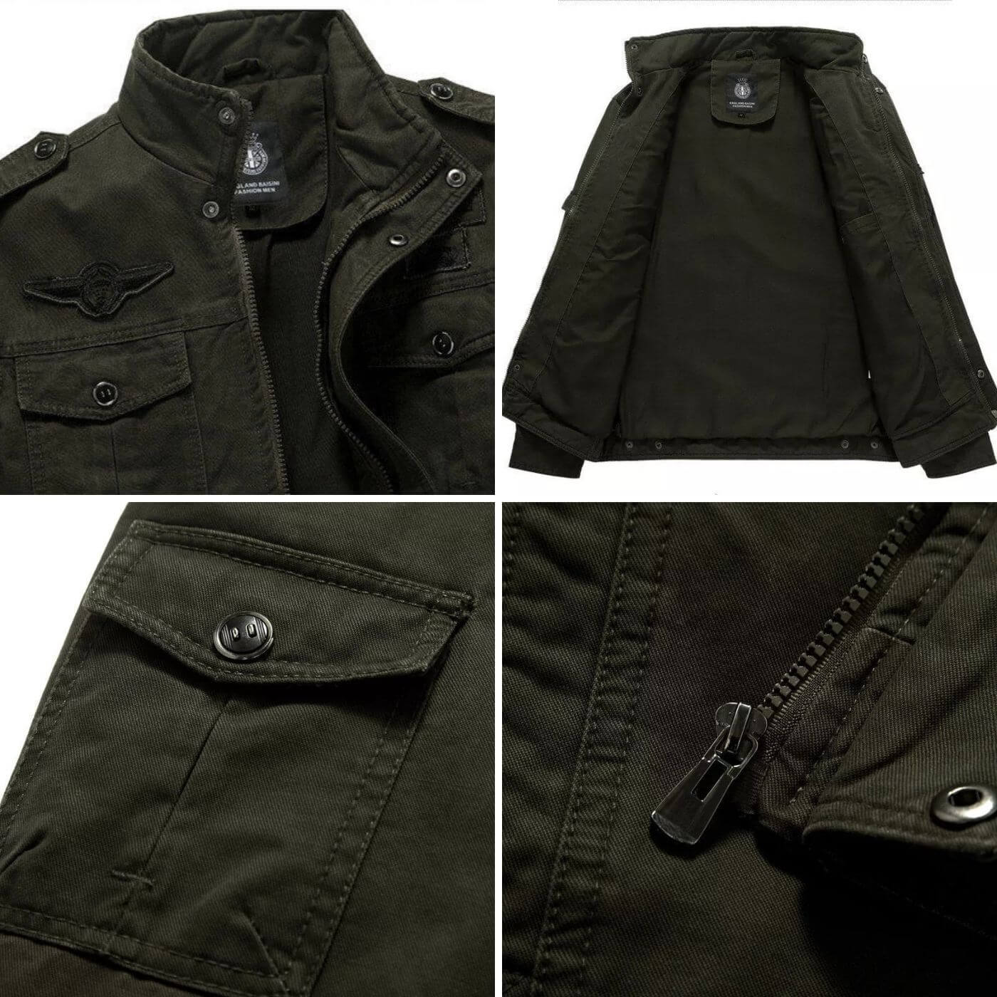 Martin | Chaqueta militar estructurada