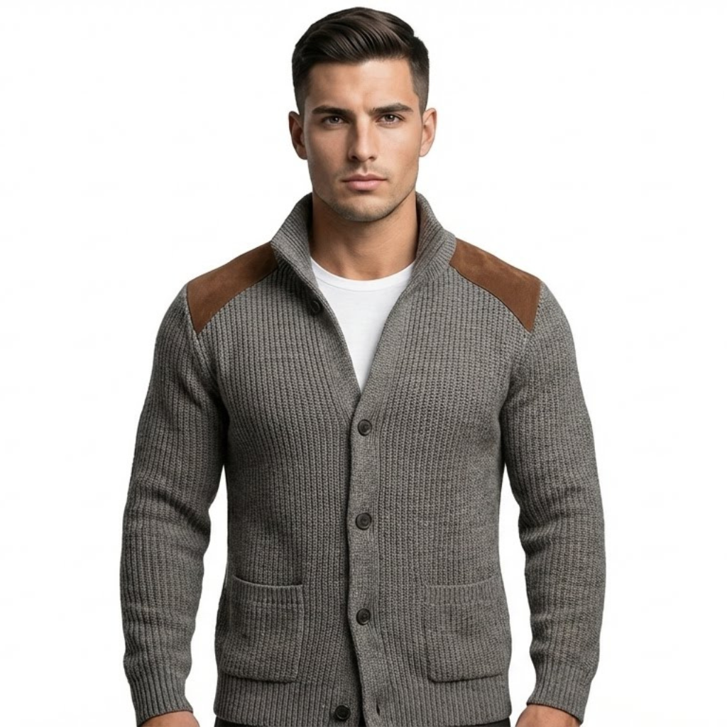 MODA ROSE |  BLAZER DE PUNTO TEXTURIZADO