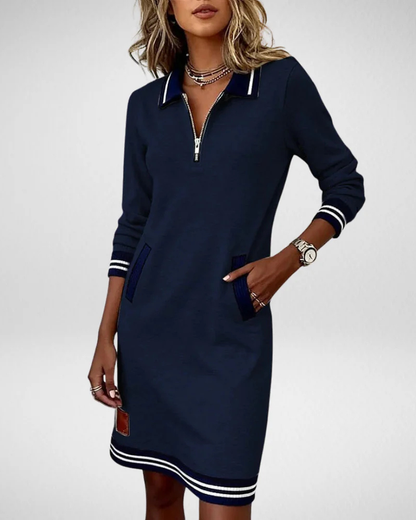 Moda Rose | Vestido estilo deportivo-chic femenino