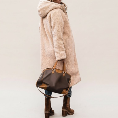 Amelia | Elegante Abrigo Reversible