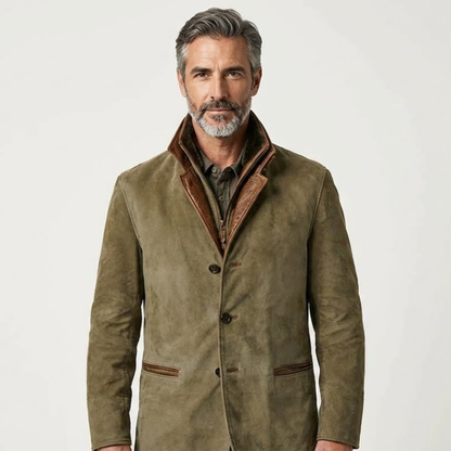 MODA ROSE™ | CHAQUETA VINTAGE DE PIEL