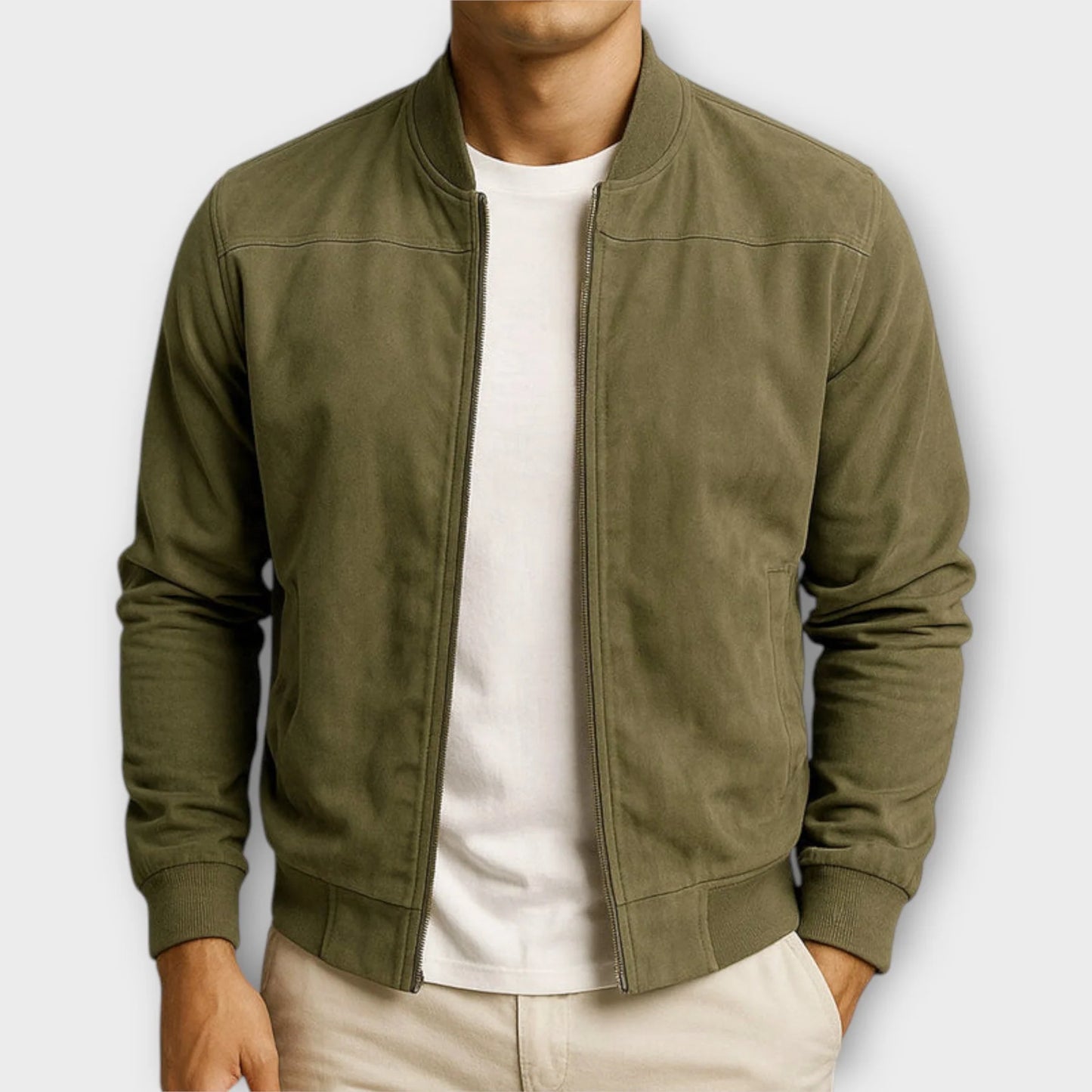 Ricardo™ Chaqueta para hombre: elegancia discreta, estilo urbano