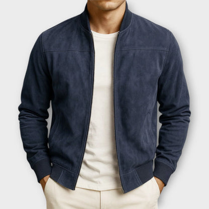 Ricardo™ Chaqueta para hombre: elegancia discreta, estilo urbano