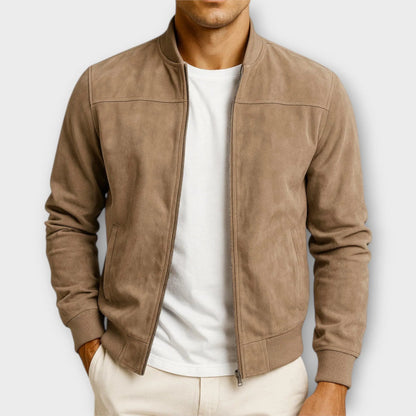 Ricardo™ Chaqueta para hombre: elegancia discreta, estilo urbano