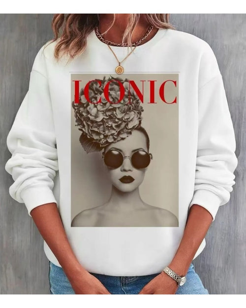 Sudadera Blanco Iconic