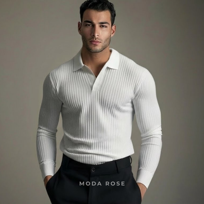 Camisa de cuello abierto Alford