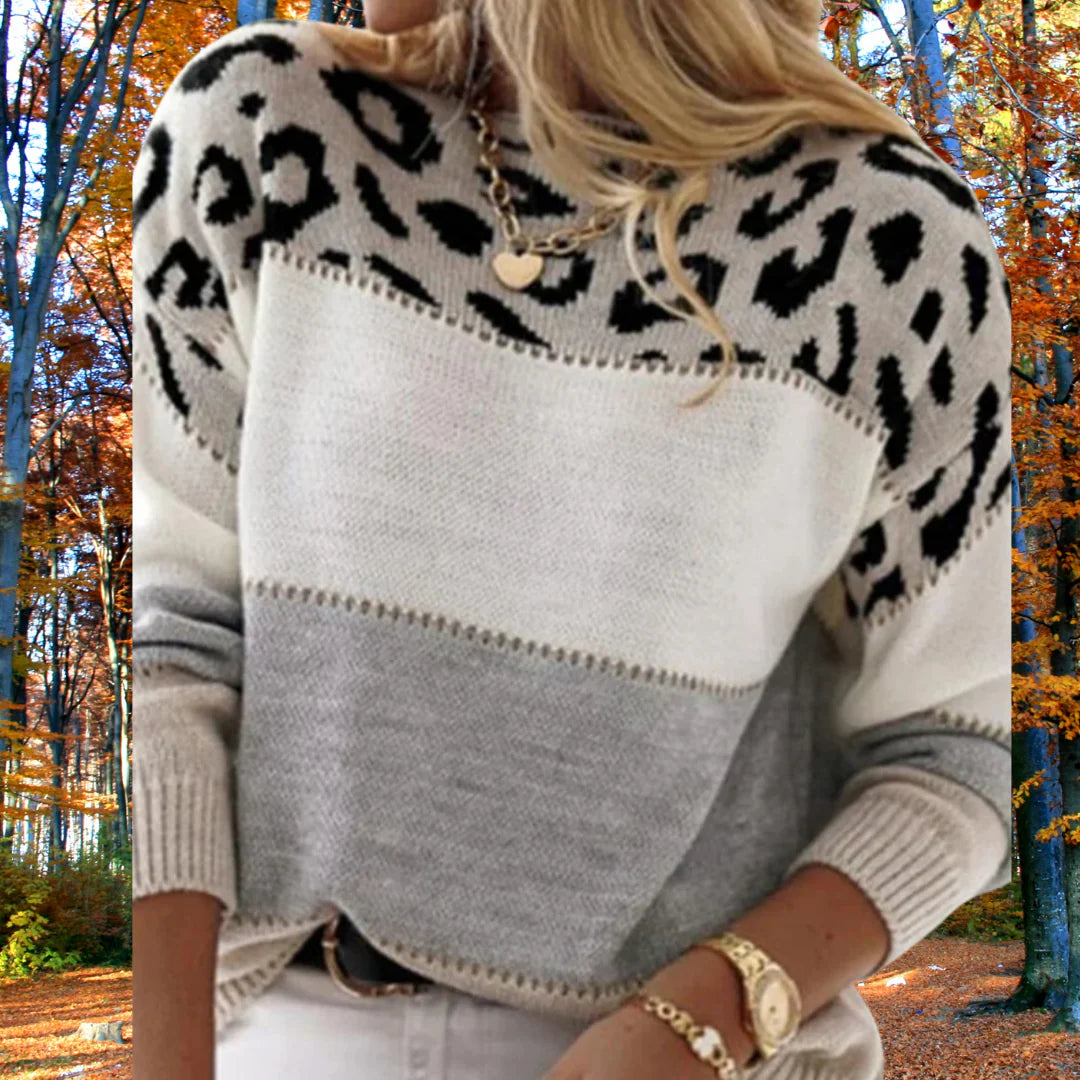 Julia | Jersey Elegancia Leopardo